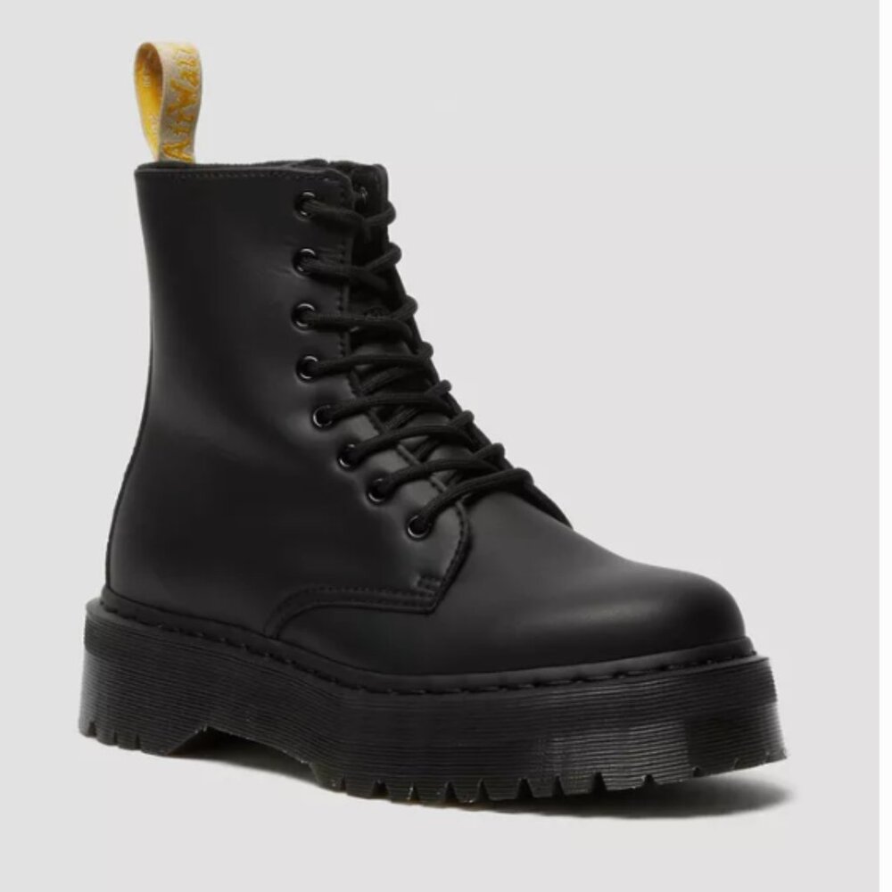 Doc Dr. Martens Vegan Jadon II Boot Mono Platforms - Size 8